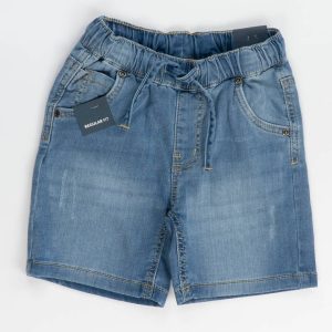 Jeans taglio bermuda con elastico in vita I DO