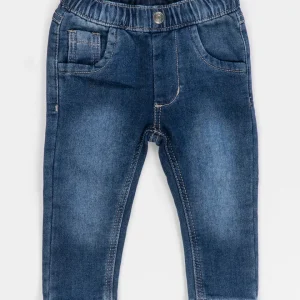 Jeans elasticizzato con elastico in vita I DO
